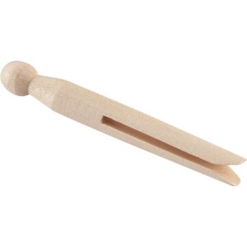 Classic Round Clothespin 100pk