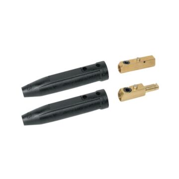 Best Welds 1 to 1/0 AWG Ball Point Male and Female Cable Connector