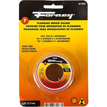 Forney 4 oz 1/8 in Gray Rosin Core Electrical Repair Solder Wire