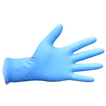 Liberty Safety M Nitrile Blue Industrial Grade Disposable Gloves