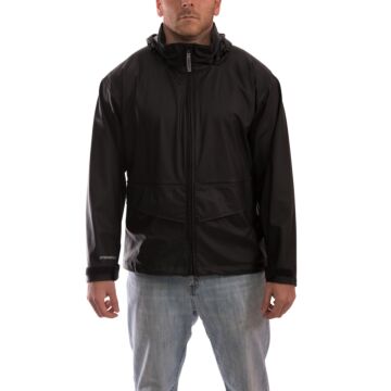 Tingley 2XL 62 in Polyurethane/Polyester Rain Jacket