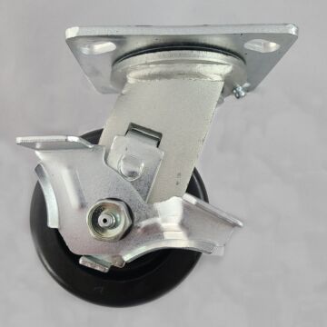 World Casters & Equipment Manufacturing 800 lb 4 in Phenolic Swivel Caster