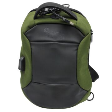 Scipio Elite Green Polyester Sling Bag