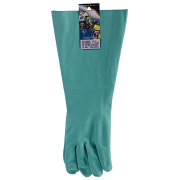 XL Nitrile Green Chemical Resistant Gloves