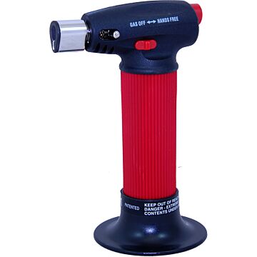 6.1 in L X 3 in W X 1.3 in D Plastic Butane-Powered Torches Self Igniting Table Top Micro Torch
