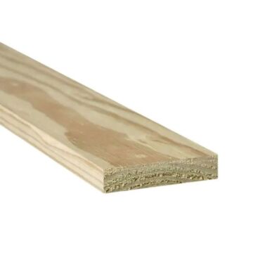 1" x 4" x 8 ft Treated Lumber