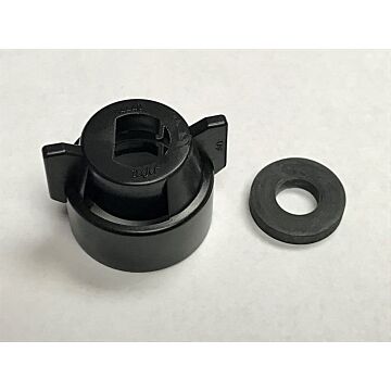 EPDM Material Black 300 psi Round Cap and Gasket