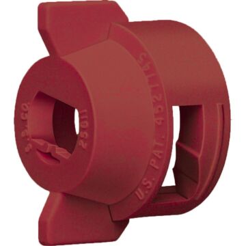 Nylon Material Red 300 psi Cap Flood Jet With Gasket