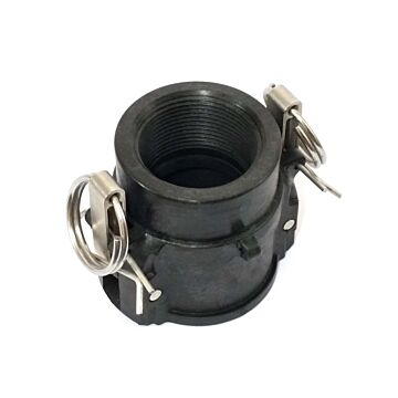 Threaded 3 in Nominal Size Female Coupler x FPT Thread Type Type D Camlock Coupler