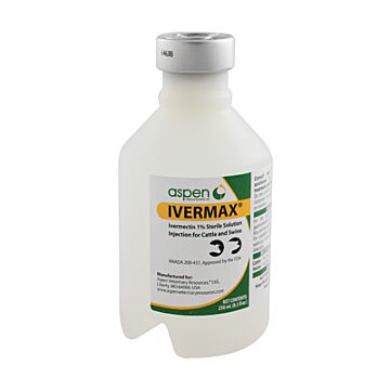 Aspen 250 mL Injectable Form Ivermax 1% Sterile Solution