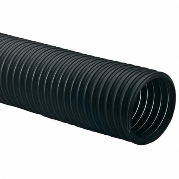 Flexaust 3 in 25 ft Hose Length Thermoplastic Rubber Vacuum Duct Hose