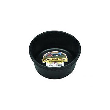 Little Giant Products 2 qt Rubber 8.5 in Feed Pan