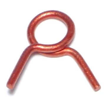 Steel Red 5/8 in Hose Clamp