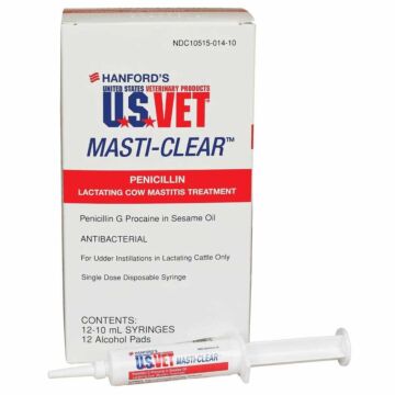 12 Doses Masti-Clear Penicillin