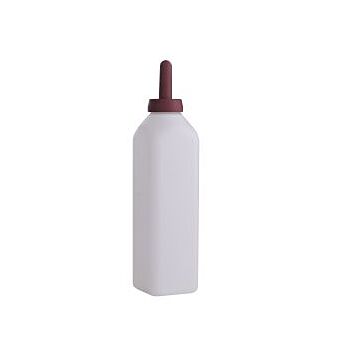 3 qt Size Polyethylene Plastic 4.1 in Square Nursing Bottle