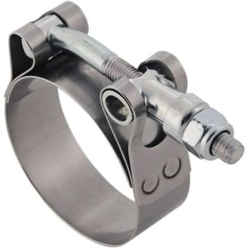 7/16 in Hex Stainless Steel Heavy Duty T-Bolt Hose Clamp