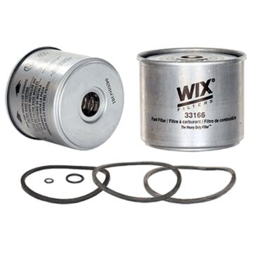 WIX Filters Cartridge Fuel Metal Canister Filter Filter Design Enhanced Cellulose 6 - 8 gpm Fuel Filter