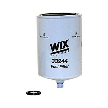 WIX Filters Spin On Fuel Filter Filter Design 1 X 14 in Thread Size Cellulose Heavy Duty Fuel Filter