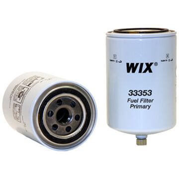 WIX Filters Spin On Fuel Filter Filter Design 13/16 x 18 in Thread Size Enhanced Cellulose Fuel Filter