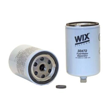 WIX Filters Spin-On Fuel/Water Separator Filter Filter Design 16 x 1.5 mm Thread Size Cellulose Heavy Duty Fuel Filter