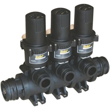 EC Built-In Mini-DIN Connection Type 2 ON/OFF Valve Manifold
