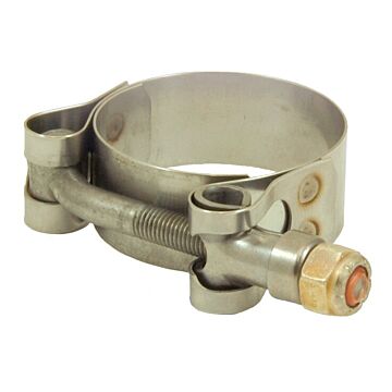 7/16 in Hex Stainless Steel Heavy Duty T-Bolt Hose Clamp