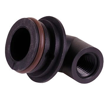 ORS Male x 1/4 in NPTF 90 deg Specifications Viton Seal Material Elbow