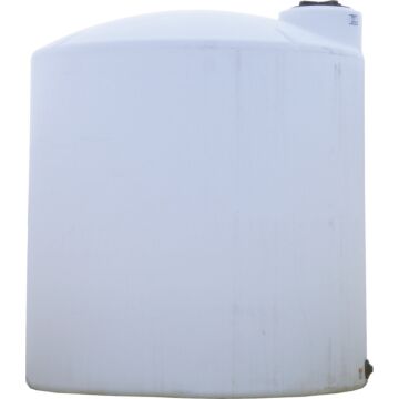 3000 gal Polyethylene White Storage Tank