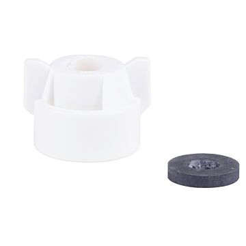 EPDM Material White 300 psi Fan Tip Cap and Gasket