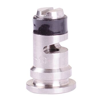 Wide Angle Flat Spray Pattern 10 - 40 psi Stainless Steel and Ceramic Spray Tip