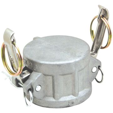 2 in Male Adopter Connection Type Aluminum Dust Cap