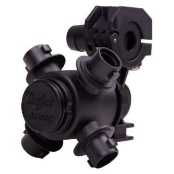 QJ360C Dry Boom Quad Nozzle Body
