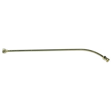 Brass Wand Extension 18" Curved