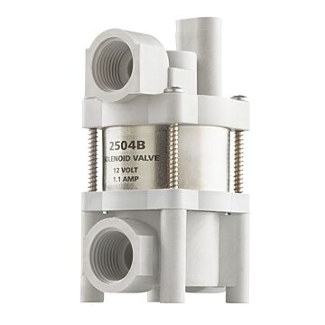 0.5 in Nominal Size FNPT Connection Type 75 psi 3-Way Direct Operating Solenoid Valve