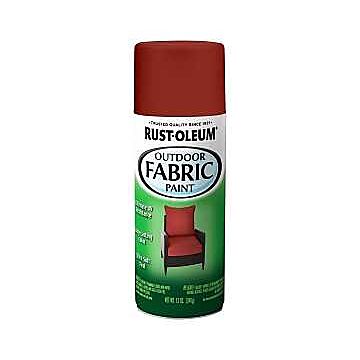 Fabric spray paint 12oz Chil Red