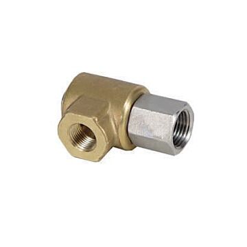 Alkota Cleaning Systems Inc 1/2 x 3/8 in Female Brass Hose Swivel