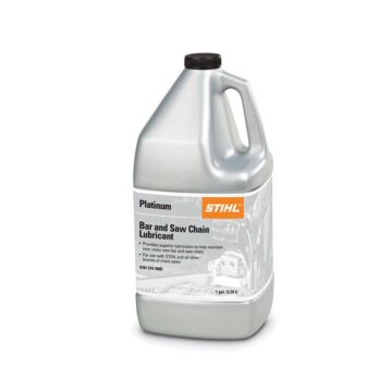 STIHL 1 gal Can Lubricant Base Oil (Petroleum) Highly Refined Mineral Oils Bar and Chain Oil Additive Mixture Chain Saw Bar and Chain Oil