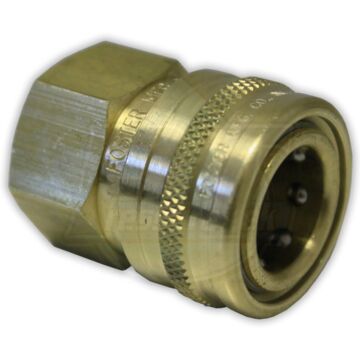 Foster 1/2 in NPT Brass Quick Connect Socket