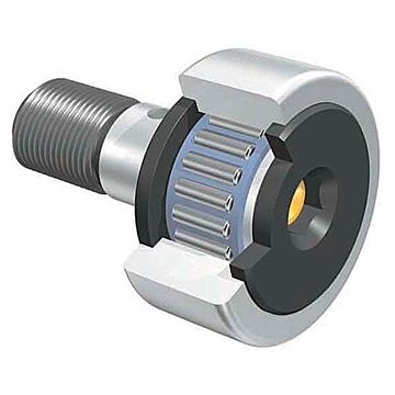 Accurate Bearing Company 1-3/8 in 3/4 in 1/2 in Slotted Head Cam Follower