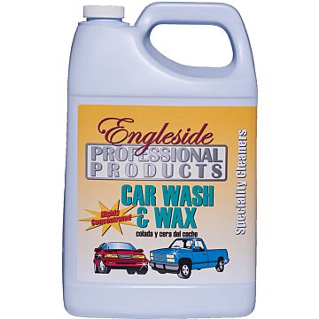 Engleside Products 1 gal Water Tetrasodium EDTA Nonionic Surfactant Anionic Surfactant Coconut Diethanolamide sodium Metasilicate wax emulsion 1.098 Professional Car Wash And Wax