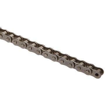 10 ft #08B 1/2 in Single Strand Riveted Roller Chain
