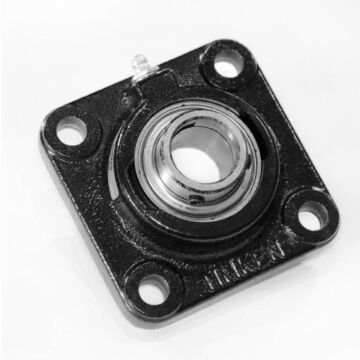 1 in 2-3/4 in Cast Iron Deep Groove Flange Mount Ball Bearing Unit