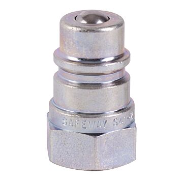 1/4 in-18 NPT 3000 psi Quick Connect Hydraulic Hose Coupling