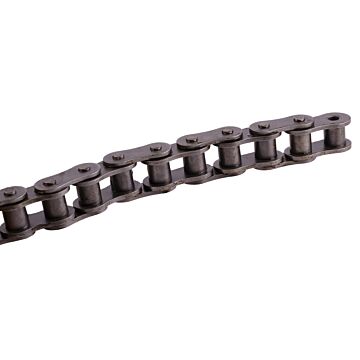 10 ft #100-1R 1-1/4 in Single Strand Riveted Roller Chain