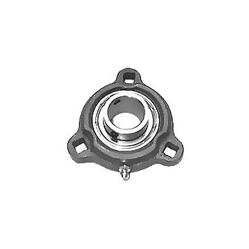 1 in 95.3 mm Cast Iron Flange Mount Ball Bearing