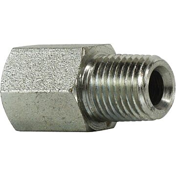 3/4 in-16 FORB 1/2 in-14 MNPTF Carbon Steel Hydraulic Adapter