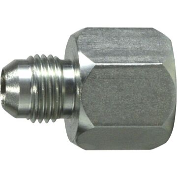 7/8 in-14 FJIC 3/4 in-16 Male JIC 5000 psi Carbon Steel Hydraulic Reducer