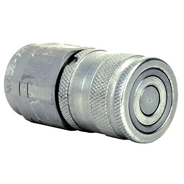 1/4 in FNPT 400 to 5800 psi Flat Face Hydraulic Coupling