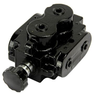 1/2 in NPT 2500 psi 2-Position Double Selector Valve with knob Handle