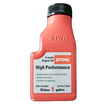 2.6oz High Performance 2-Cycle Engine Oil